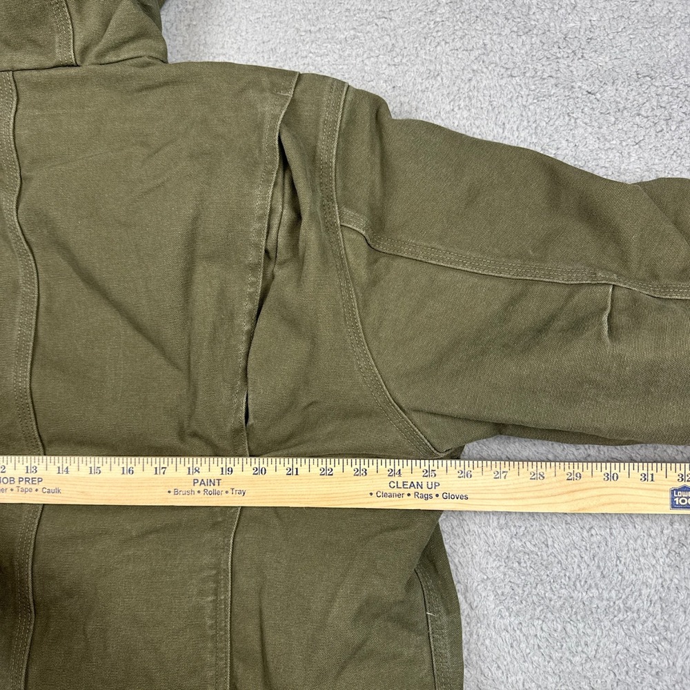 Vintage Carhartt Jacket Womens 2XL‎ Green Active Sierra Sherpa Lined WJ141 LOV - Picture 7 of 9